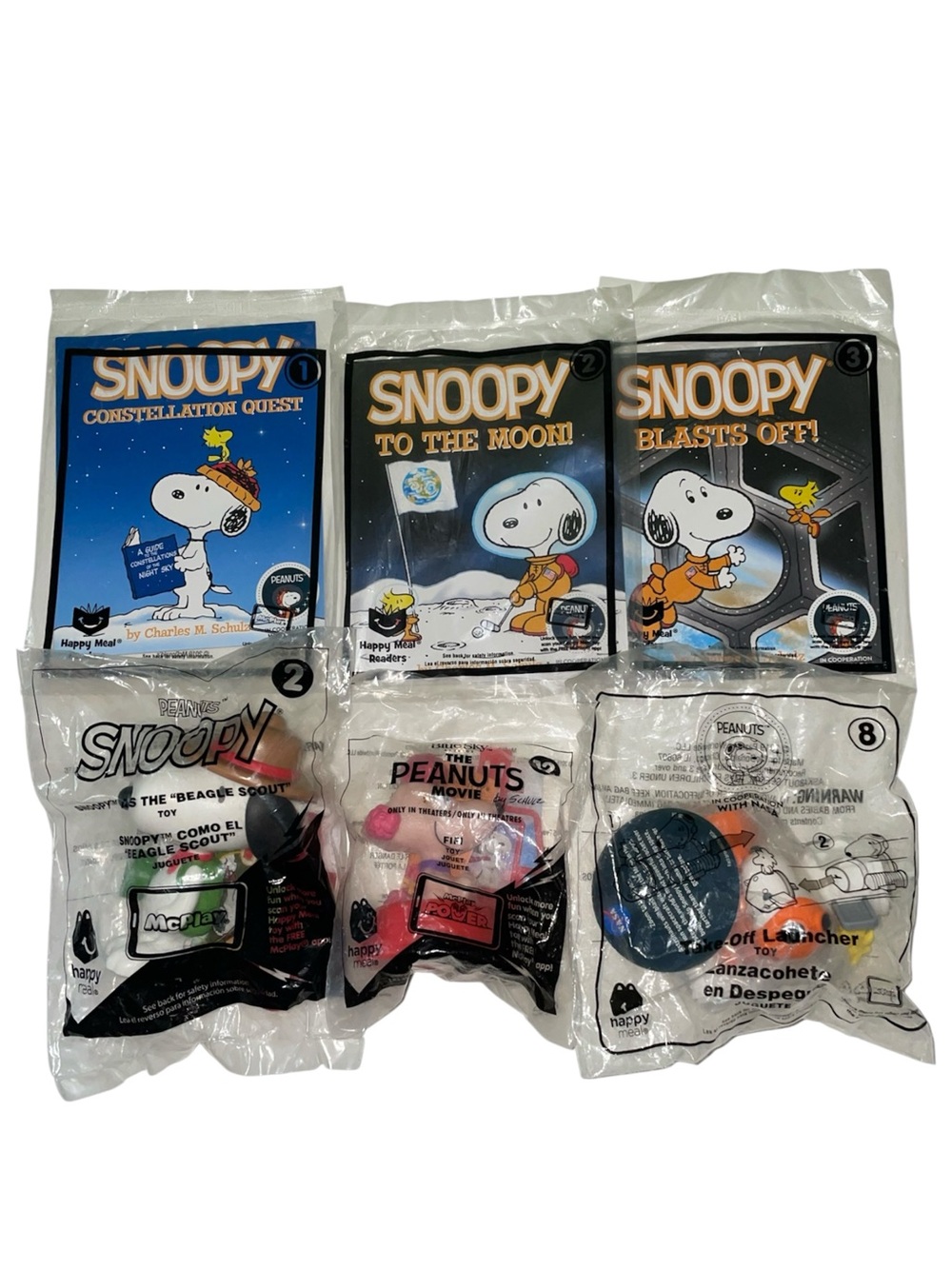 Snoopy Toy Set with Books